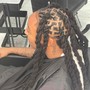 Invisible locs (no hair added)