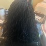 Crochet/ shampoo/blow dry