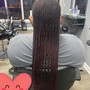 Natural hair Braids no hair added