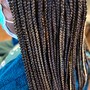 Medium Box Braids (Hair  Included)