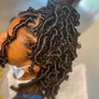 Add Curl or Boho to  Braids