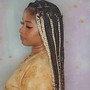 Knotless braids Medium size