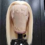 Synthetic Wig Install