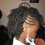 MG’s Two Strand-Twists (shampoo and condition included)