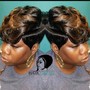 Short cut , Sew - in