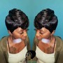 Short cut , Sew - in