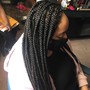 Touch up crown of Braids