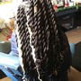 Boho braids /synthetic curly hair