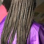 Hybrid knotless Braids (best of both worlds)