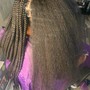 Hybrid knotless Braids (best of both worlds)