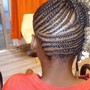 Natural Hair Cornrows