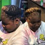 Kids Coils / shaved back and sides