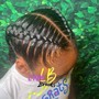 Kid's  Cornrows(natural hair)