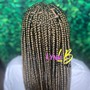 Waist length Butterfly Locs