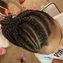 Kids Braids with Design