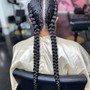 2 Feed In Braids