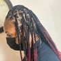 Medium Knotless Braids