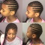 Kid's Braids-Natural hair