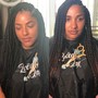 Clarifying wash/Quick Weave