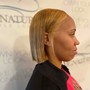 Women's full cut on natural hair