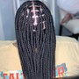 Smedium( Small/Medium size) Knotless Braids