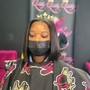 Half Up Half Down Sew In