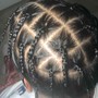 TWO- STRAND TWISTS (HALF HEAD)