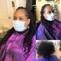 Medium Soft Locs/Faux Locs