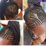 Small Braided Ponytail