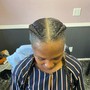 2 feed in braids (Midback)