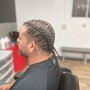 Straight Back Cornrows