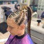 Kids Cornrows w/extension