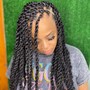 Micro two strand twist extension