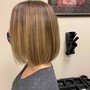 Partial highlights with lowlights(toner)