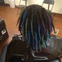 Single Process Hi-Lift Color on locs