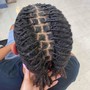 Marley Twist over Large locs