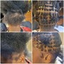 8 week retighten microlocs/sisterlocks