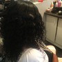 Full Sew In with minimal leave out