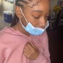 Kids retouch Med knotless Braids