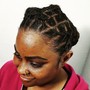 Flat Twist Updo