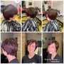 Partial Foil Highlights for Short  Hair