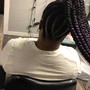 Individual Twist with natural hair