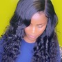 Take out crochet & sew in