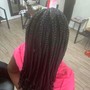 Add yarn or Add Beads braiding hair