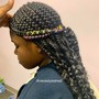 Small Fulani Braids