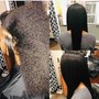 Silk Press/Natural Hair