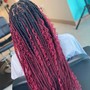 Med/Large Boho/Goddess Box Braids