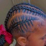 Kids crisscross Braids