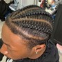 Men’s Cornrows/ scalp braids