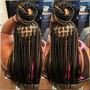 Small waist Box Braids